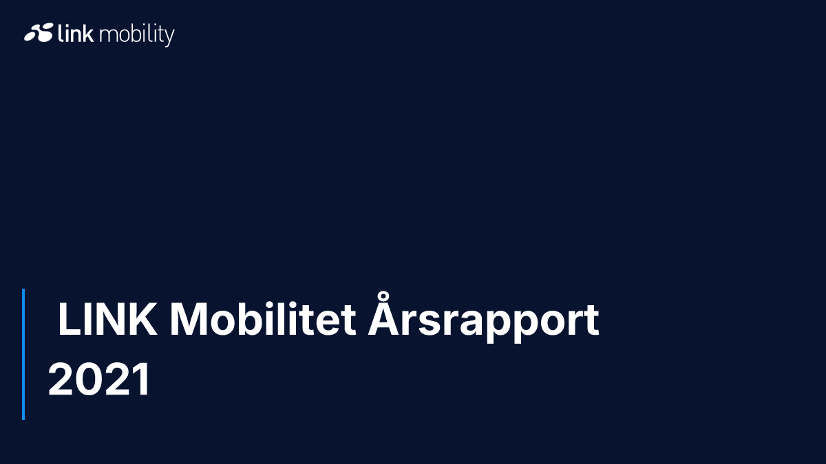  LINK Mobilitet Årsrapport 2021