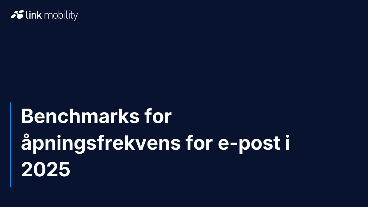 Benchmarks for åpningsfrekvens for e-post i 2025