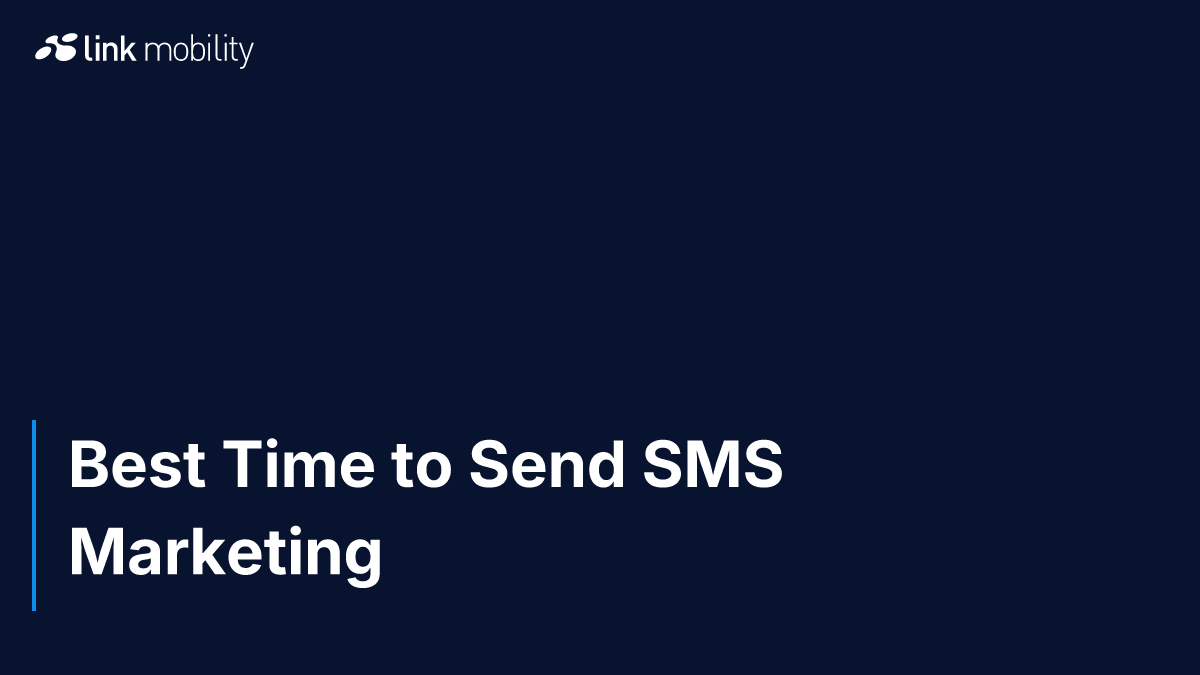 Best Time to Send SMS Marketing