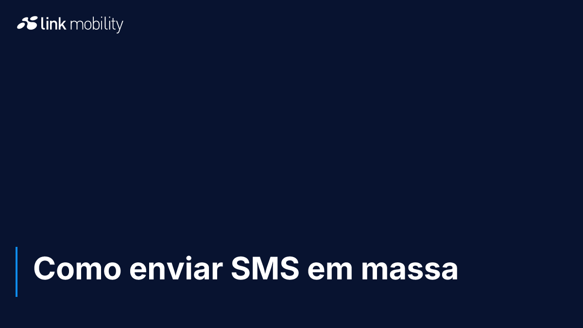 Como enviar SMS em massa 