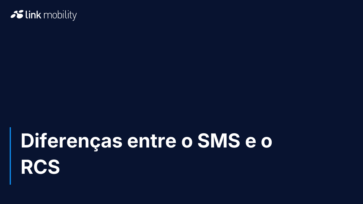 Diferenças entre o SMS e o RCS