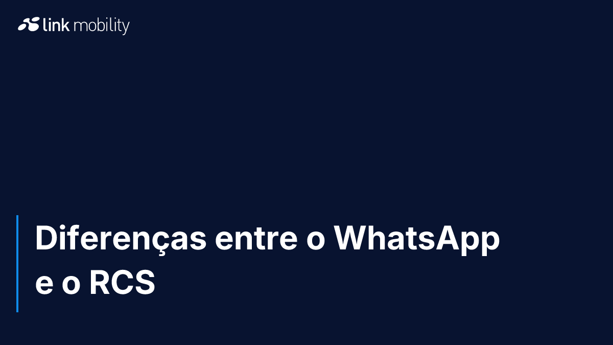 Diferenças entre o WhatsApp e o RCS