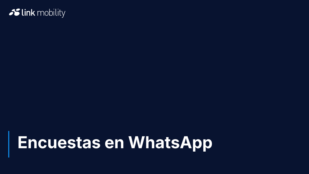 Encuestas en WhatsApp