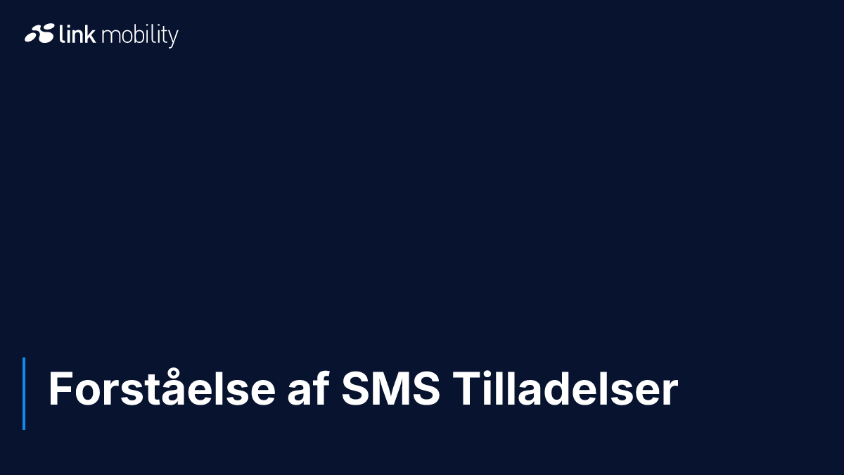 Forståelse af SMS Tilladelser