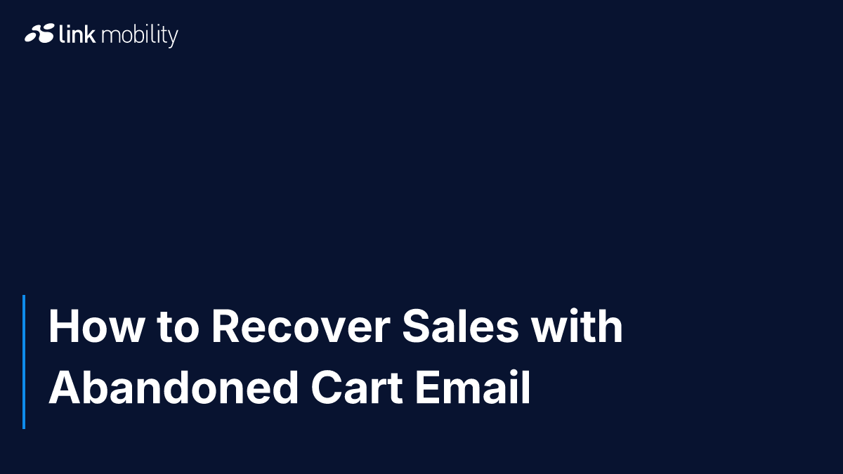How to Recover Sales with Abandoned Cart Email