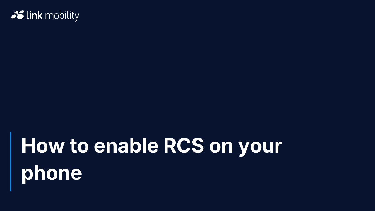 How to enable RCS on your phone