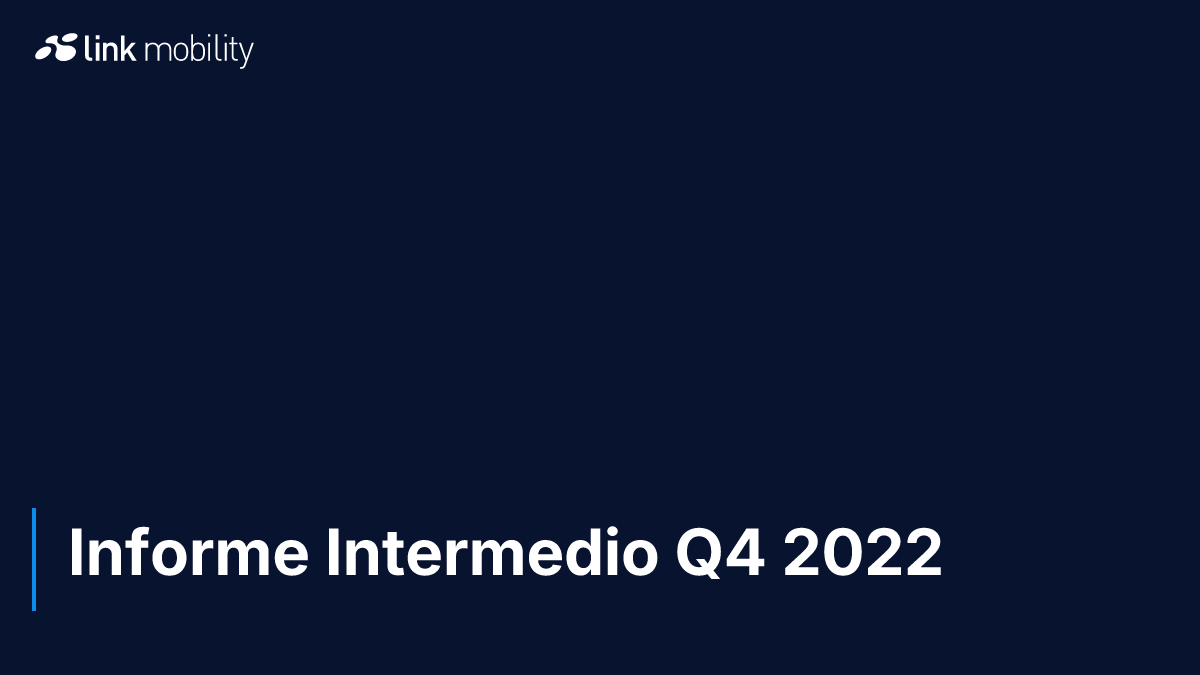 Informe Intermedio Q4 2022