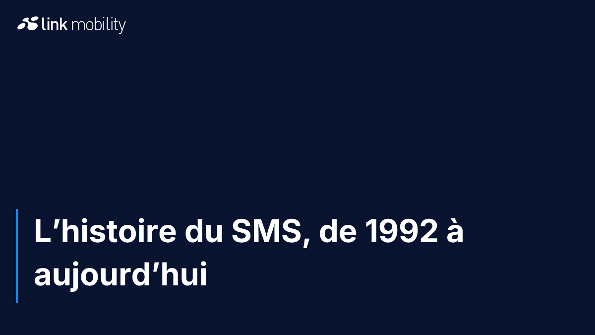 L’histoire du SMS, de 1992 à aujourd’hui