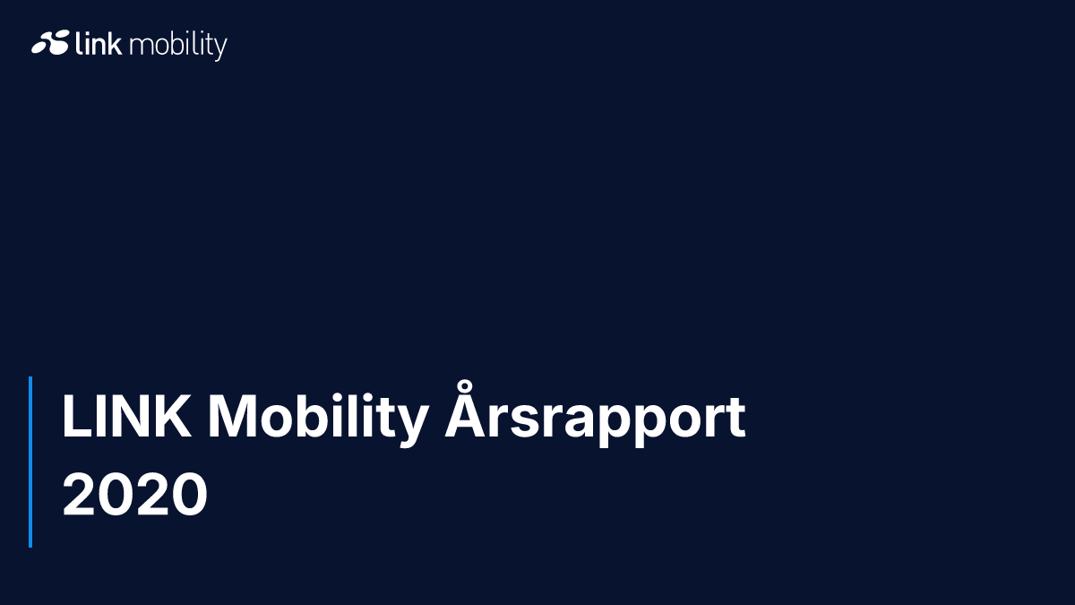 LINK Mobility Årsrapport 2020