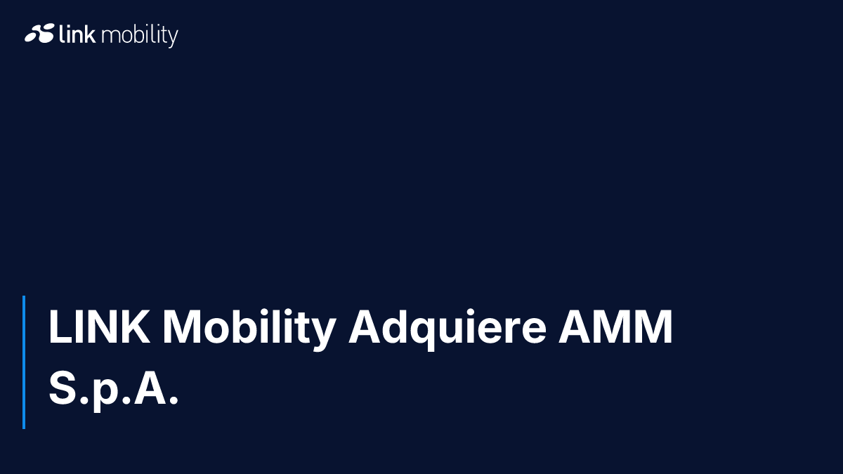 LINK Mobility Adquiere AMM S.p.A.