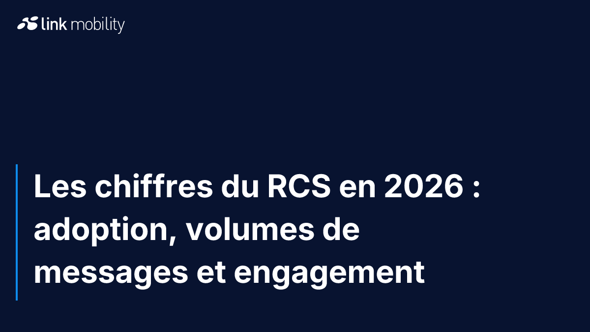Les chiffres du RCS en 2026 : adoption, volumes de messages et engagement