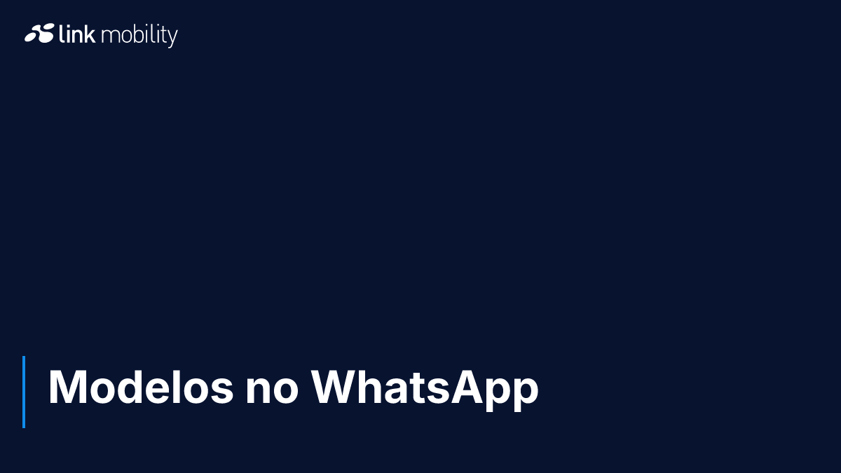 Modelos no WhatsApp