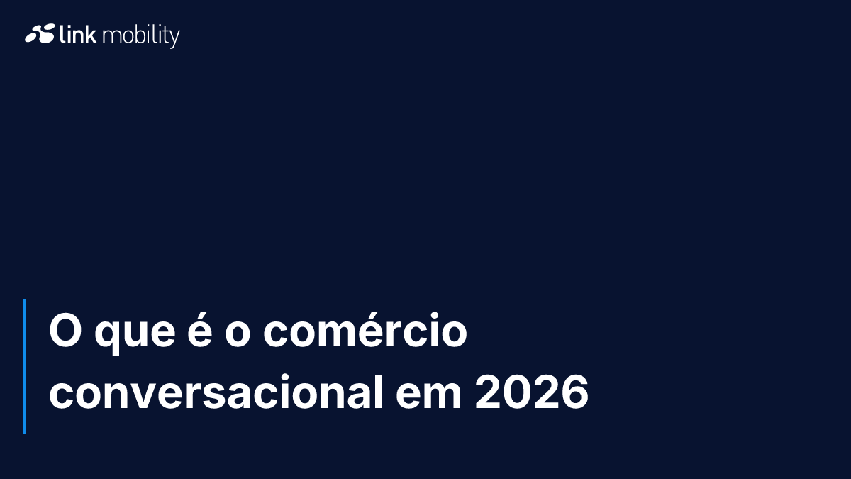 O que é o comércio conversacional em 2026