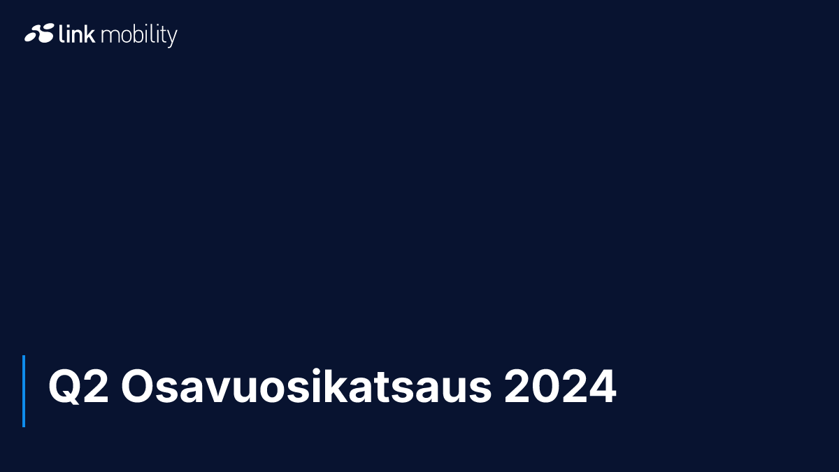 Q2 Osavuosikatsaus 2024
