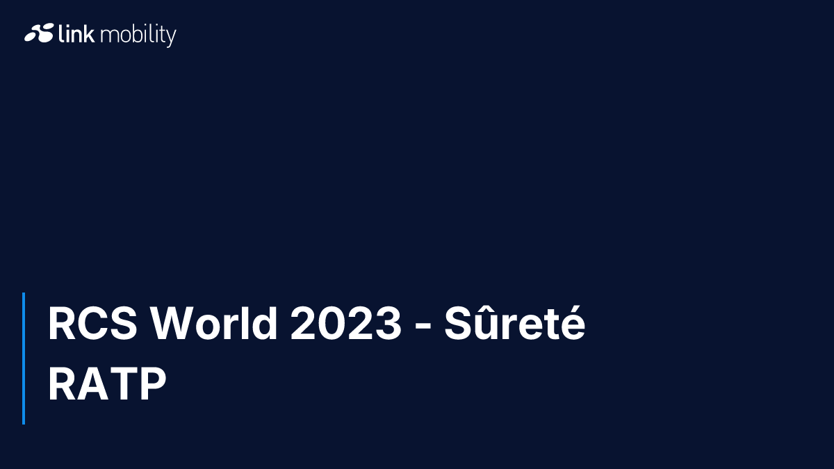 RCS World 2023 - Sûreté RATP