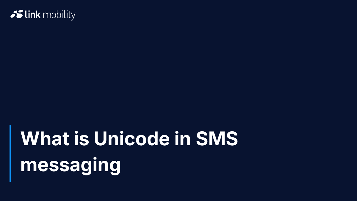 What is Unicode in SMS messaging