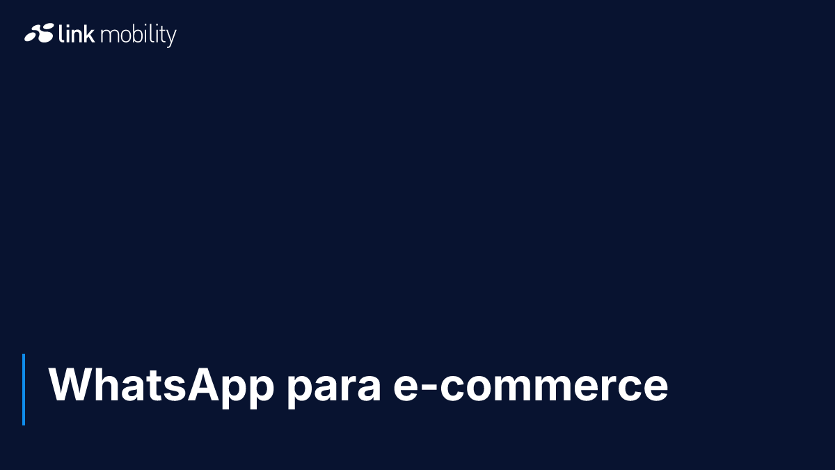WhatsApp para e-commerce