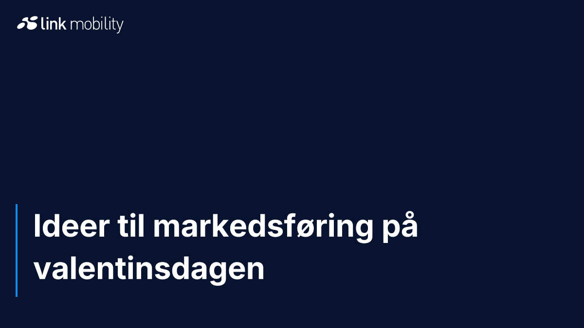 Ideer til markedsføring på valentinsdagen
