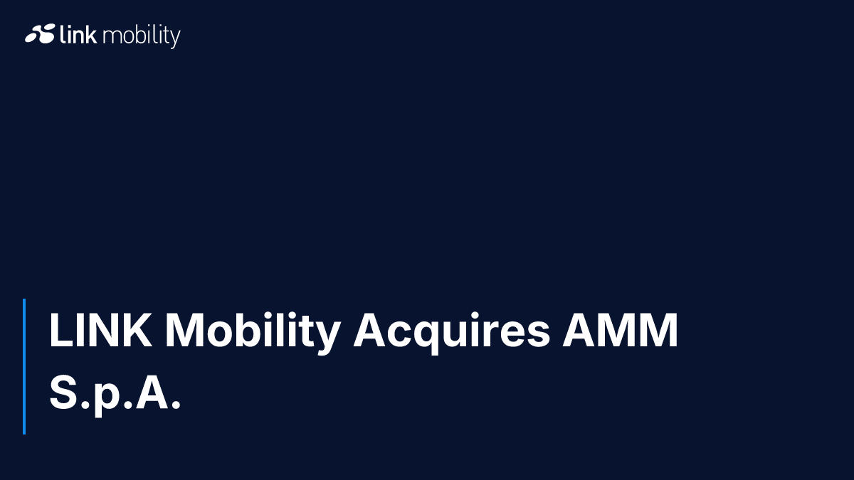 LINK Mobility Acquires AMM S.p.A.