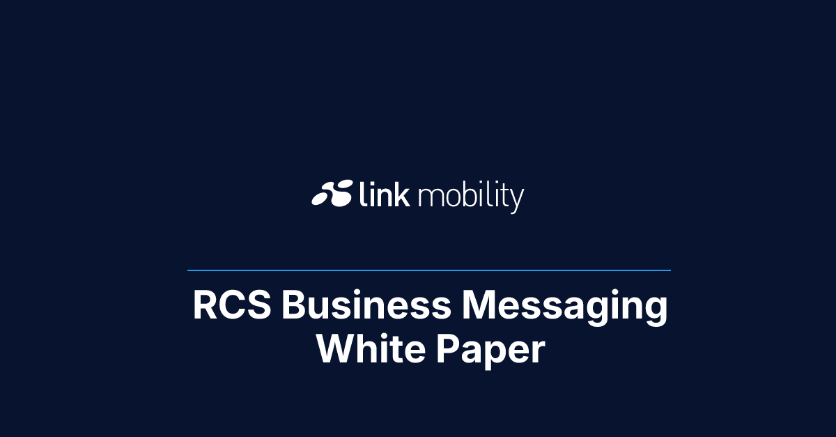 RCS Business Messaging White Paper