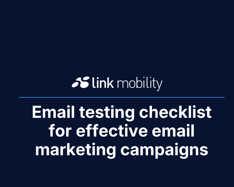 Email testing checklist for effective email marketing campaigns