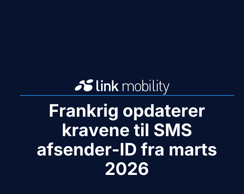 Frankrig opdaterer kravene til SMS afsender-ID fra marts 2026