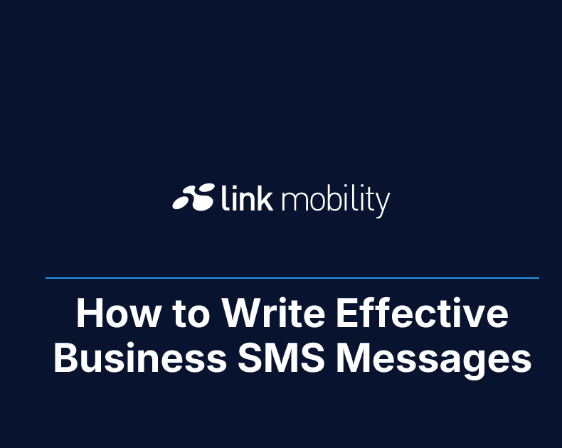 How to Write Effective Business SMS Messages