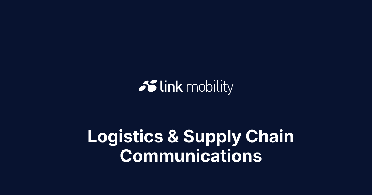 Logistics & Supply Chain Communications