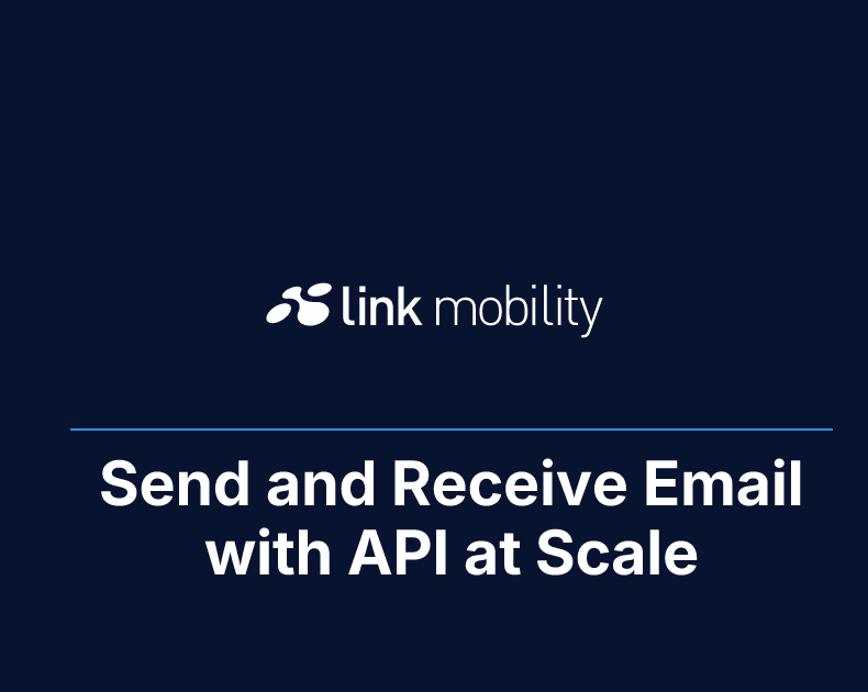 Send and Receive Email with API at Scale