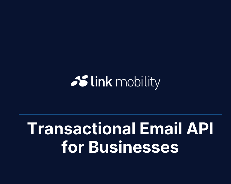 Transactional Email API for Businesses
