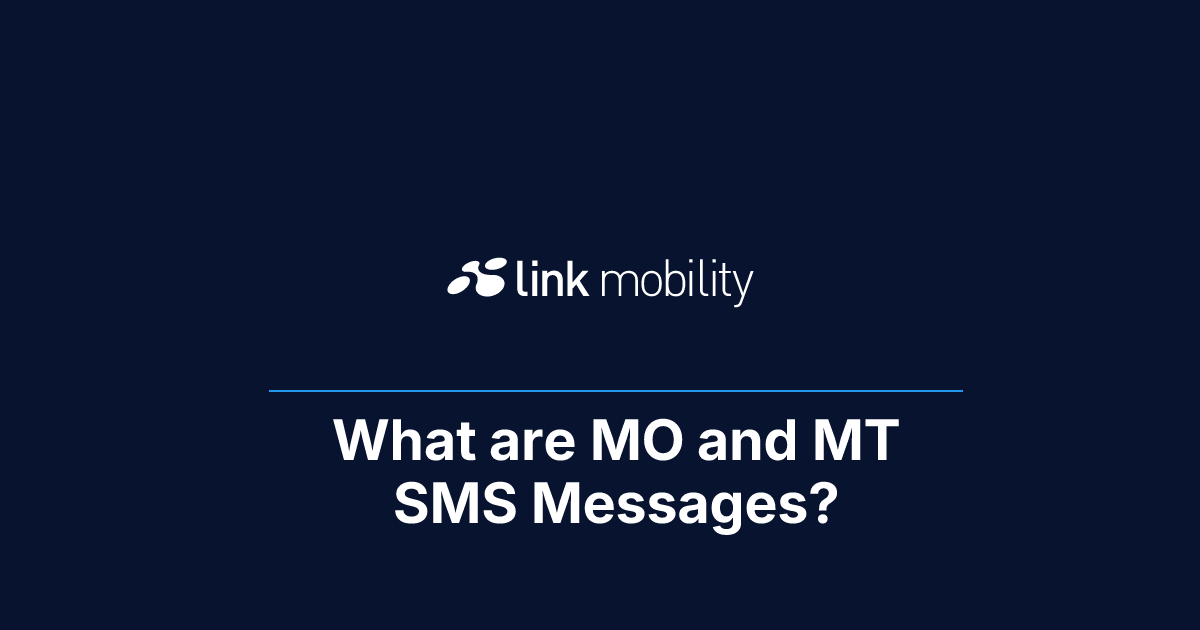 What are MO and MT SMS Messages?